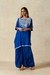 Royal Blue Short Kaftan Set