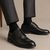 Deborah Florsheim Men Black Formal Shoes