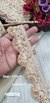 25955-C Rose Gold Jhalar Gota Pankha Lace – 1 Inch