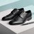 Cameroon Ruosh Men Black Formal Derby Shoes