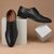 The Newyork Ruosh Men Black Formal Lace-Up