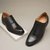 The Brogue Ruosh Men Black Classic Oxford Brogue
