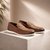 Otes Ruosh Men Brown Nubuck Penny Loafers