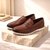 Otes Ruosh Men Brown Penny Loafers