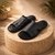 Appu Ruosh Men Black Sandals