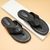 The Aero Ruosh Men Black Slipper
