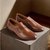 Scott Ruosh Men Tan Occasion Slip-on Shoes