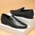 The Paul Ruosh Men Black Occasion Slip-On