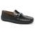 The Macau Ruosh Men Black Glossy Casual Driver