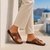 The Rio Ruosh Men Tan Slipper