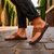 The Indo Walnut Tan Men Sandals Ruosh