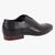 Jercin Black Tie-Ups & Dress Loafers
