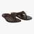 Secured Brown Sandals & Flip Flops
