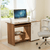 Zanko Study Table | Multi-Purpose Study Table | Computer Table for Students | Office Table with Drawers | Desk for Work from Home | 1 Year Warranty - Leon Teak