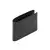 Global Double Billfold Black Smooth
