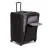 Short Trip Expandable 4 Wheeled Packing Case Checked Luggage Black