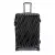19 Degree Short Trip Expandable 4 Wheeled Packing Case Checked Luggage Black