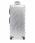 19 Degree Aluminium Rolling Trunk Checked Luggage