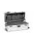 19 Degree Aluminium Rolling Trunk Checked Luggage