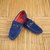 The Seti Blue Suede Men Casual Drivers V8 By Ruosh