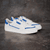 The Aldor White & Blue Men Casual Sneaker V8 By Ruosh