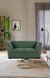 neudot Lexus Sofa for Living Room |2 Persons Sofa|Premium Fabric with Padded Armrest | Solid Wood Frame|2 Seater in Earth Green Color