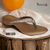Women Flat Casual Slip-on In TPR sole