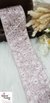 Dainty Flowers Mauve Threaded Ribbons