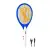 Large Battery Mosquito Bat with Big head Racquet with Light and Charging Wire (EN-2066MS | Blue)