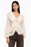 Alena Ruffle Top