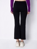 Black kick flare leggings