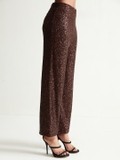 Brown Sequin Trouser
