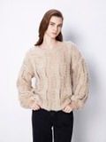 Belle Beige Sweater