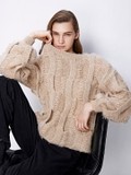 Belle Beige Sweater