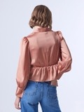 Satin Front twisted Top