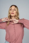 Pink Button Down Shirt