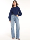Blue Cutwork Shirt