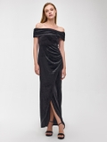 BLACK VELVET DRESS