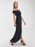 BLACK VELVET DRESS