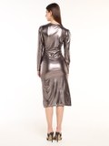 Metallic Bodycon Dress