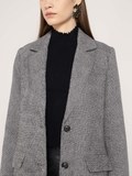Grey Long Trench Coat