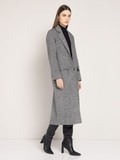 Grey Long Trench Coat