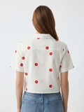 Mayfair White Embroidered Shirt