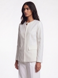 Hana White Blazer