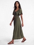 Clemia Olive Dress
