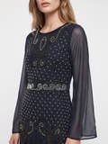 Sami Navy Dress