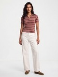 Evonie Striped Top