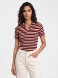 Evonie Striped Top