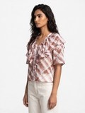 Tazia Ruffule Top