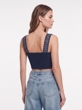 Clyde blue top